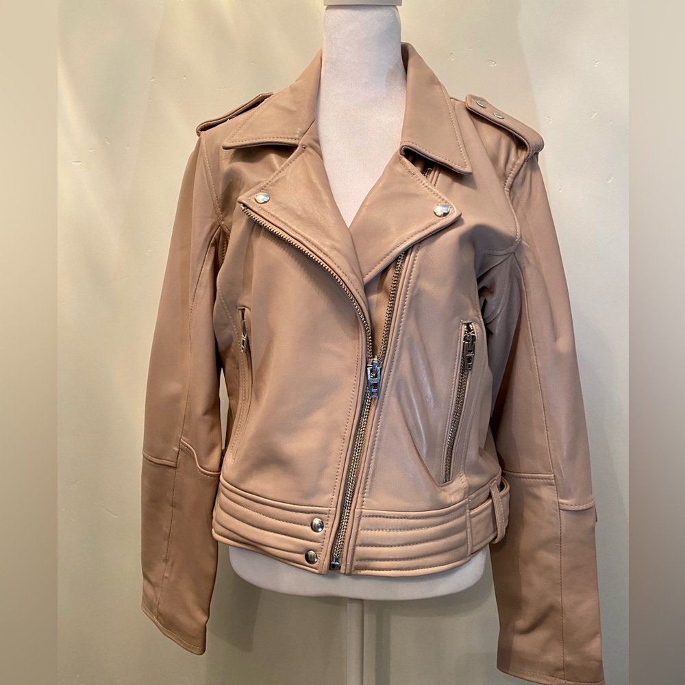 BlankNYC Moto in blush/rose